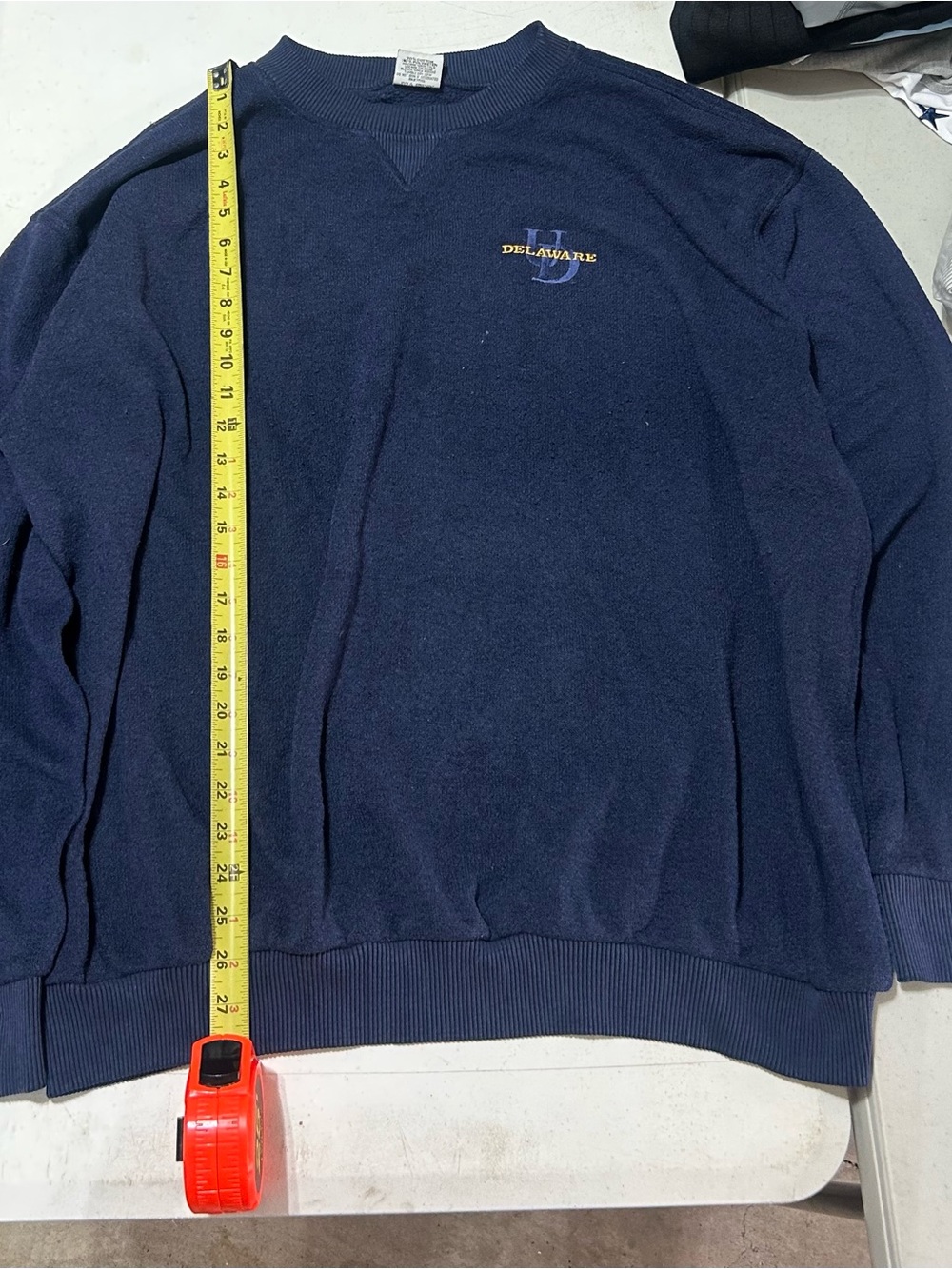 Vintage University of Delaware Dynasty Navy Crew Neck Men’s Size 2XL